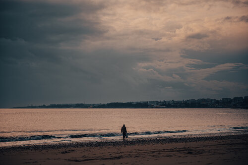Man Wondering by the Sea Pedro Patrício