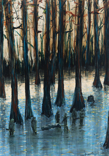 Verlaufen by Marek Eibert, Painting for Sale on Singulart