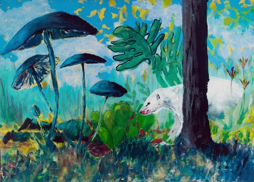 Eisbären müssen nie weinen von Marek Eibert, Malerei kaufen auf Singulart