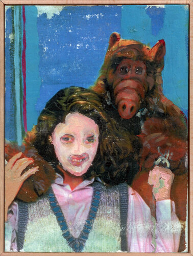 A TV Cult - Alf and Lynn de Marek Eibert, Pintura a la venta en Singulart