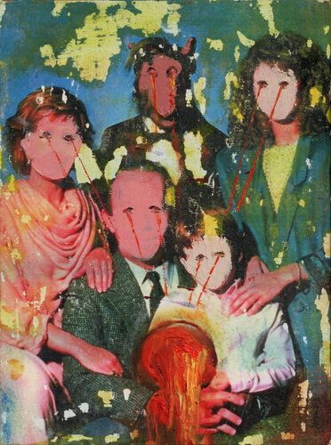 A TV Cult - Alf and the Tanners by Marek Eibert, Painting for Sale on Singulart