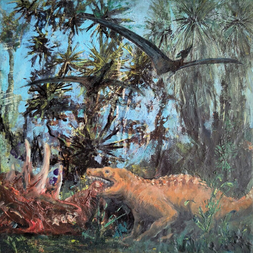 ohne Titel (In einem Land vor unserer Zeit) by Marek Eibert, Painting for Sale on Singulart