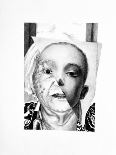 HEADS VIIII by Rebekka Brunke, Drawing for Sale on Singulart