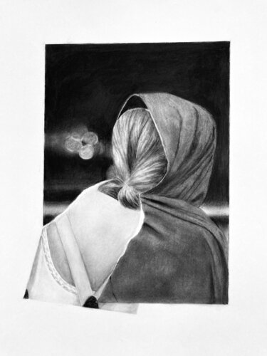 Jina IV by Rebekka Brunke, 소묘 for Sale on Singulart