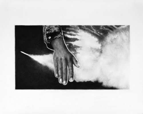 Dada Drawings (Hand II) by Rebekka Brunke, Drawing for Sale on Singulart
