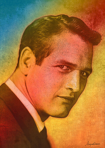 His eyes touched the sky van Miguel Barros, Afdruk te koop op Singulart