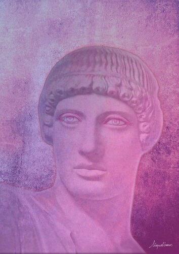 Belleza y armonía, eterna luz protectora by Miguel Barros, Print for Sale on Singulart