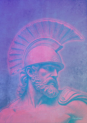 Guerra a la vista! by Miguel Barros, Print for Sale on Singulart