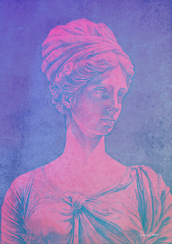 Belleza angelical di Miguel Barros, Stampa in vendita su Singulart