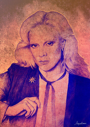 Vrai caractère, Sylvie Vartan Portrait di Miguel Barros, Digitale in vendita su Singulart