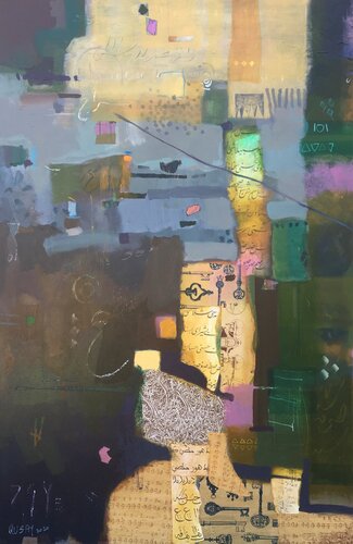 Power of art van Qusay Awami, Schilderij te koop op Singulart