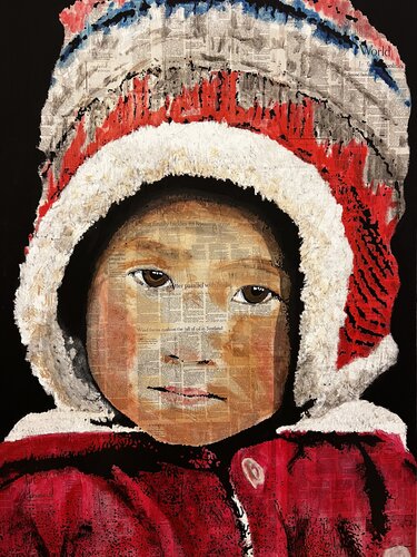 „Words Behind the Gaze“ von Peter Kittner, Malerei kaufen auf Singulart