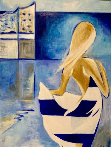 Hamburg Nixe di Dea Theinert, Pittura in vendita su Singulart
