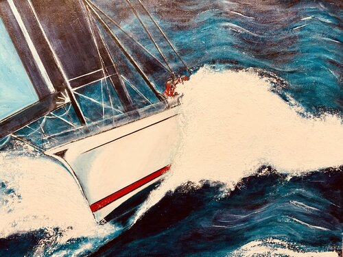 Wind und Welle di Dea Theinert, Pittura in vendita su Singulart