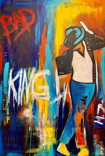 Michael Jackson di Dea Theinert, Pittura in vendita su Singulart