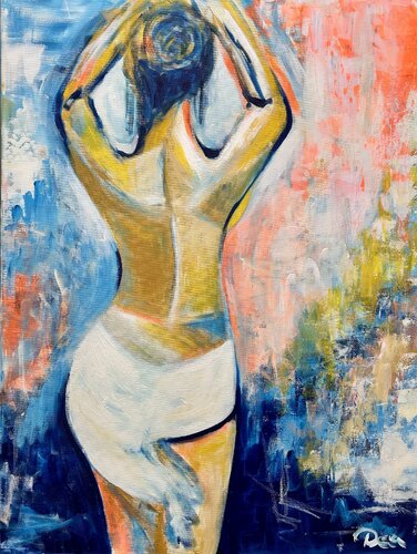 Abstract Model di Dea Theinert, Pittura in vendita su Singulart