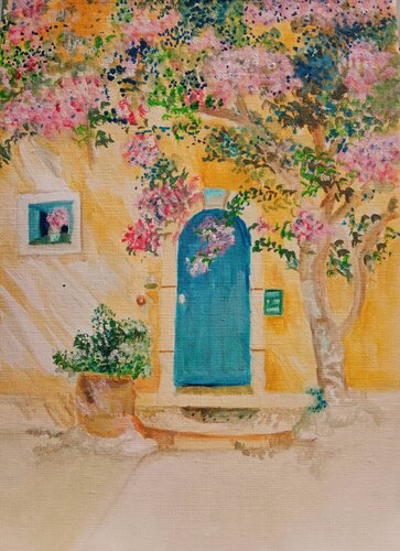 Door van Laurianne Lopez, Schilderij te koop op Singulart