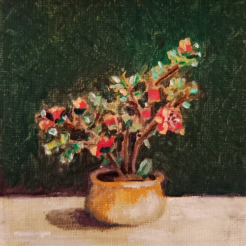 Flower 02 von Laurianne Lopez, Malerei kaufen auf Singulart