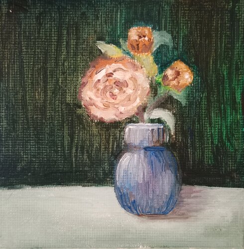 Flower 03 von Laurianne Lopez, Malerei kaufen auf Singulart