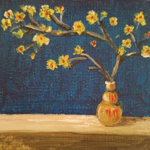 Flower 04 von Laurianne Lopez, Malerei kaufen auf Singulart