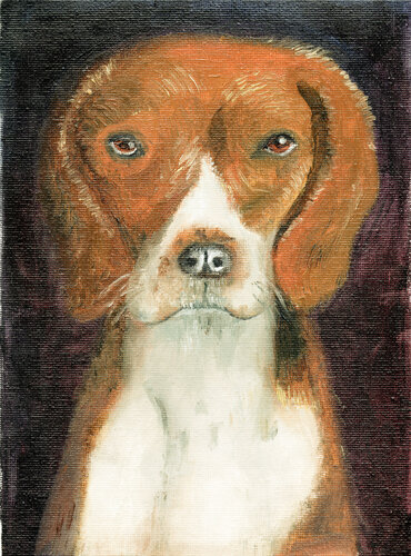 Perro 01 von Laurianne Lopez, Malerei kaufen auf Singulart