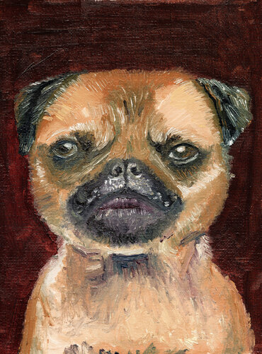 Perro 02 von Laurianne Lopez, Malerei kaufen auf Singulart