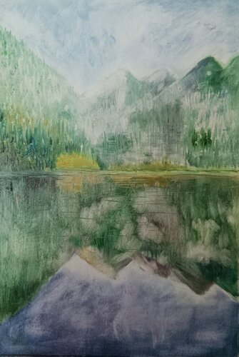 Lago von Laurianne Lopez, Malerei kaufen auf Singulart