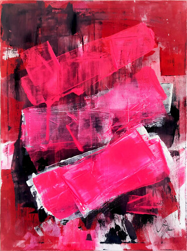 -pink- van Sonja Stamer, Schilderij te koop op Singulart