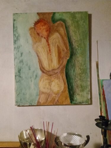 The lovers von Marina concordia, Malerei kaufen auf Singulart