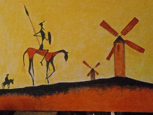 Don Chisciotte di Marina concordia, Pittura in vendita su Singulart