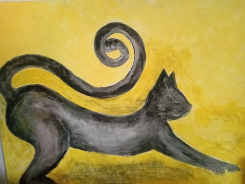 Smokey van Marina concordia, Schilderij te koop op Singulart