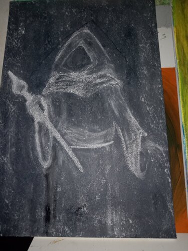 L' alchimista by Marina concordia, Painting for Sale on Singulart