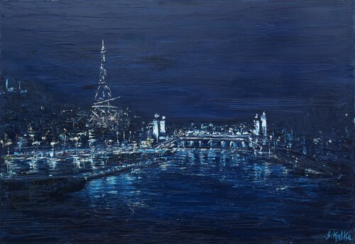 Lumière de Paris von Sabine Kalka, Malerei kaufen auf Singulart