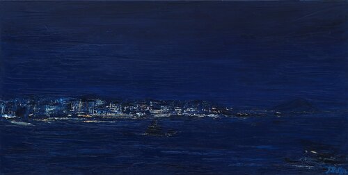 Hauteur de Biarritz van Sabine Kalka, Schilderij te koop op Singulart