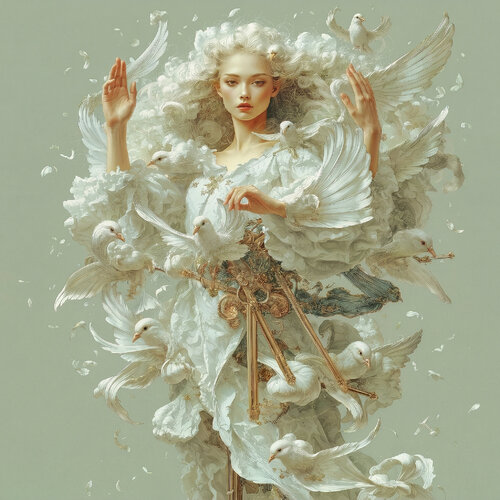 zeit (everything passes) by Sanna Strange, Print for Sale on Singulart