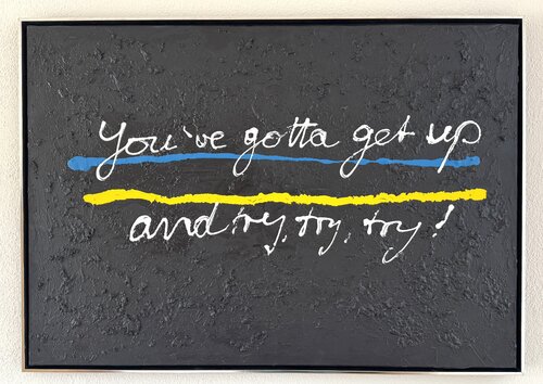 You've gotta get up von Rolf Lorenz, Malerei kaufen auf Singulart