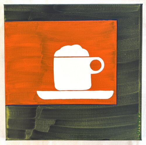 PAUSE! von Rolf Lorenz, Malerei kaufen auf Singulart