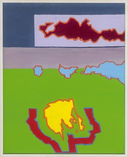 Nachkriegsmagnetismus von Rolf Lorenz, Malerei kaufen auf Singulart