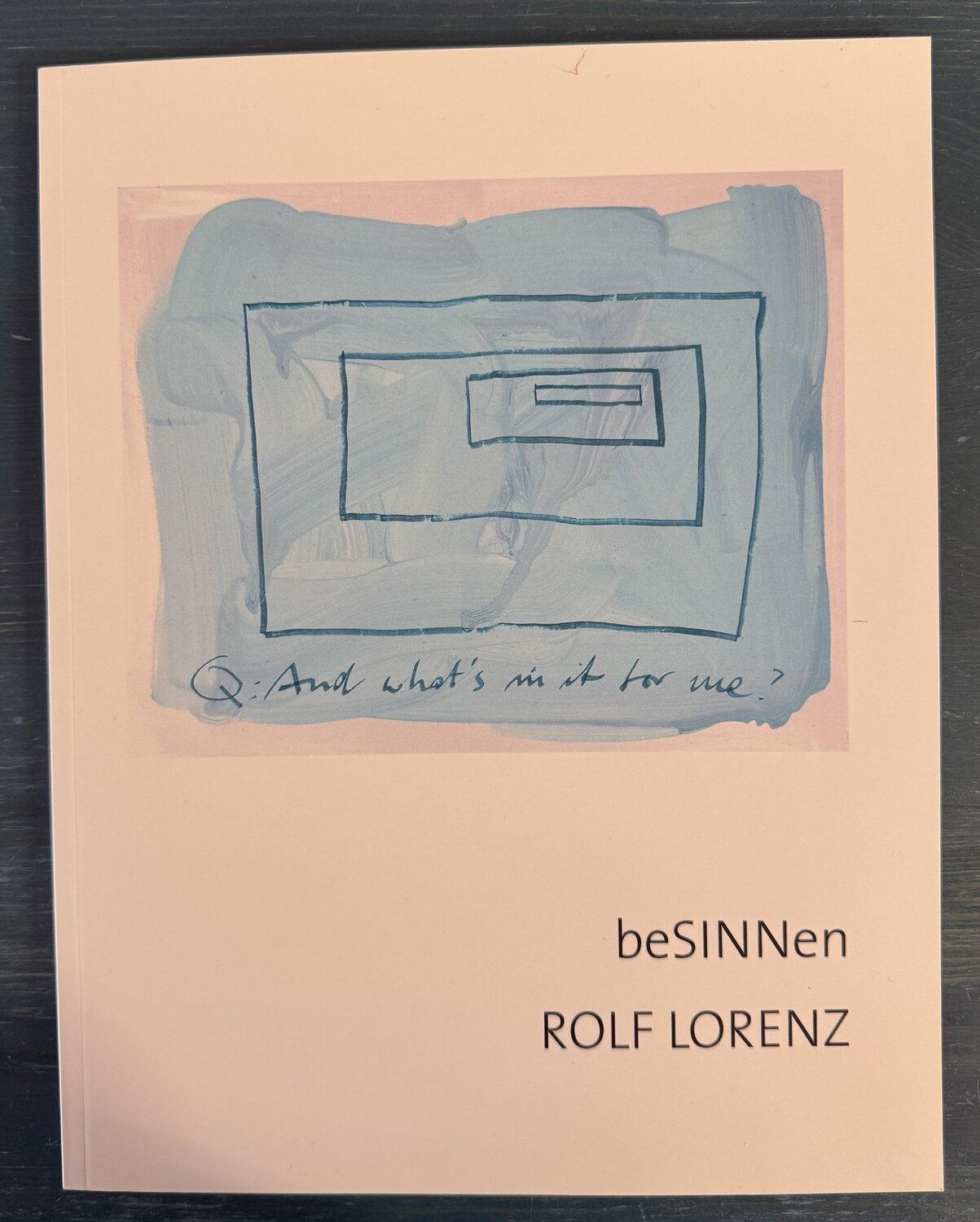 Katalog beSINNen Rolf Lorenz
