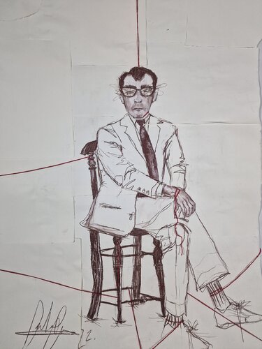 GODARD de Carla Gabriela Ene, Dibujo a la venta en Singulart