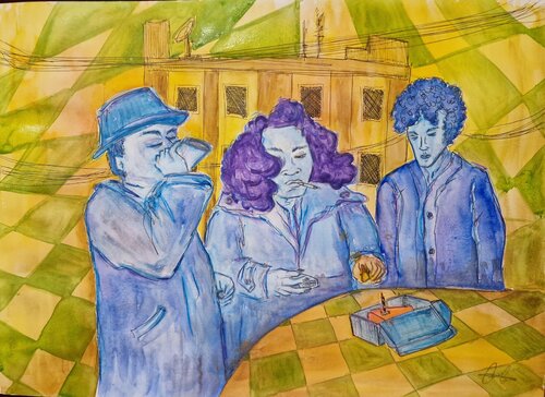 Happy birthday de Carla Gabriela Ene, Pintura a la venta en Singulart