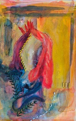 Memories 4 - Interwoven Moments von Shaiba Rajesh, Malerei kaufen auf Singulart