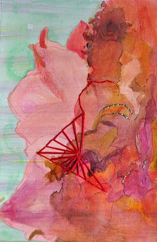 Memories 8 - Interwoven Moments van Shaiba Rajesh, Schilderij te koop op Singulart
