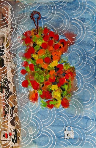 Memories 10 - Interwoven Moments de Shaiba Rajesh, Pintura a la venta en Singulart