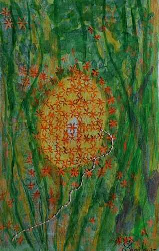 Memories 29 - Interwoven Moments von Shaiba Rajesh, Malerei kaufen auf Singulart