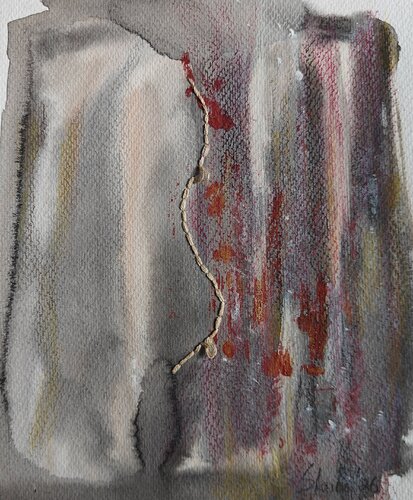 Memories 34- Interwoven Moments van Shaiba Rajesh, Schilderij te koop op Singulart
