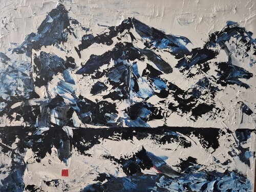 Mountains de Marcus Fedder, Pintura a la venta en Singulart