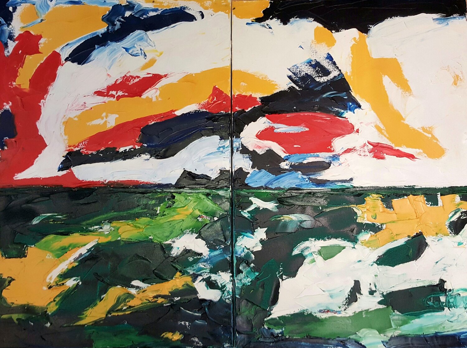 Holland, Diptych Marcus Fedder