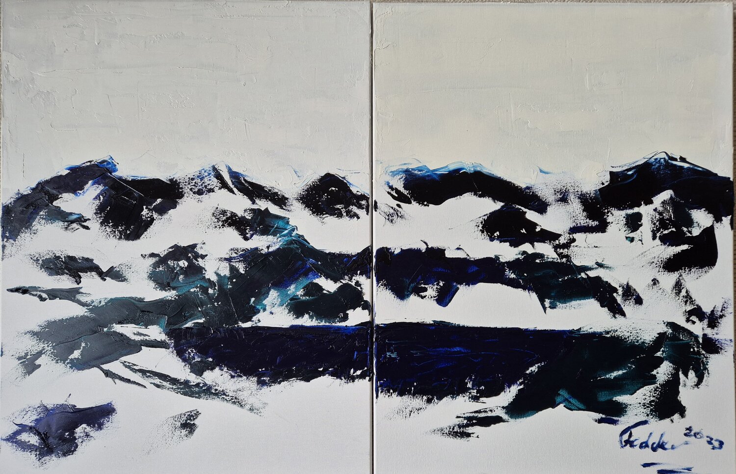 Winter, Diptych Marcus Fedder