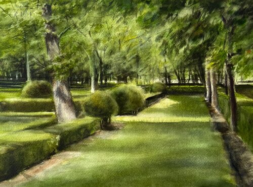 Greens of a park Annett Coumont